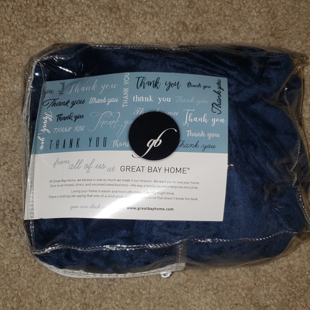 Oversized ottoman slip cover